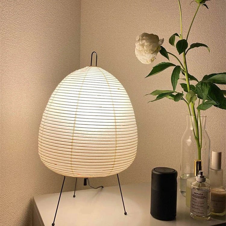 RETROPAPER Warm Rice Paper Table Lamp