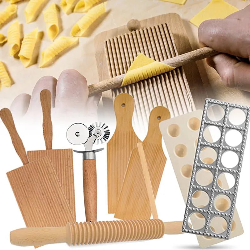GNOCFORMA Traditional Pasta Board & Gnocchi Molding Set