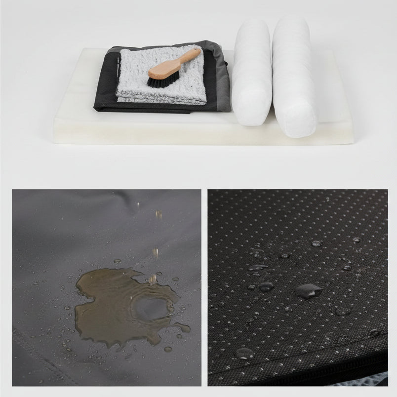 PAWZONE L-shaped Orthopedic Foam Dog Bed