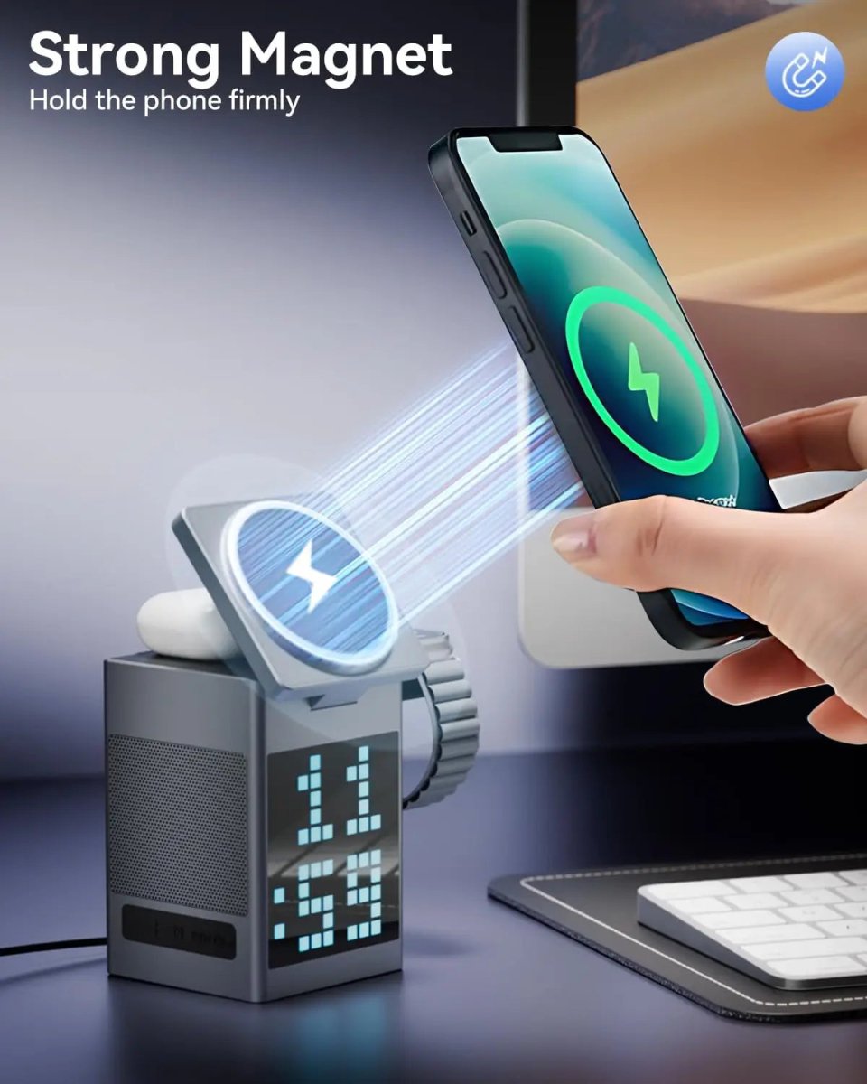 PIXTORQ 3-in-1 Wireless Charger
