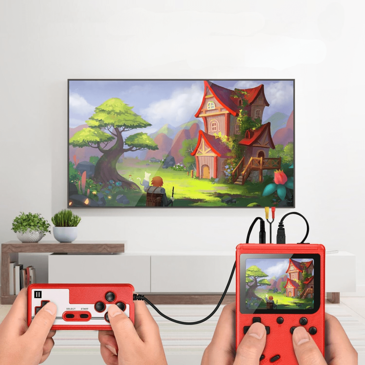 Retro Handheld Console Play Classics Anytime