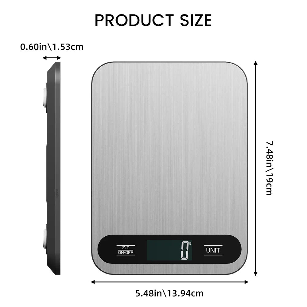MINISCALE Compact Digital Kitchen Scale