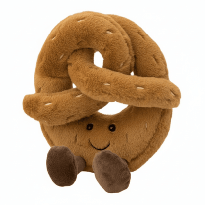 PRETZELBUDDY Soft Pretzel Croissant Plush Toy