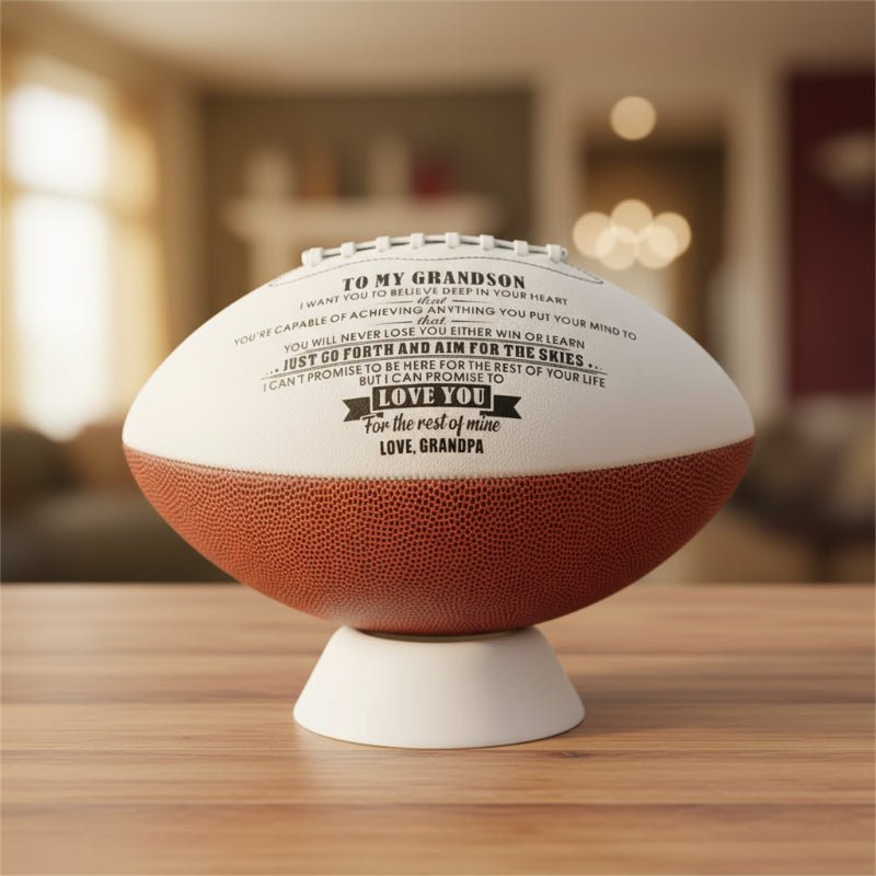 GRIDIRONFORCE Machine-stitched American Football Ball