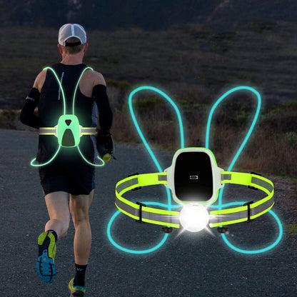 REFLECTGLOW Adjustable LED Safety Vest