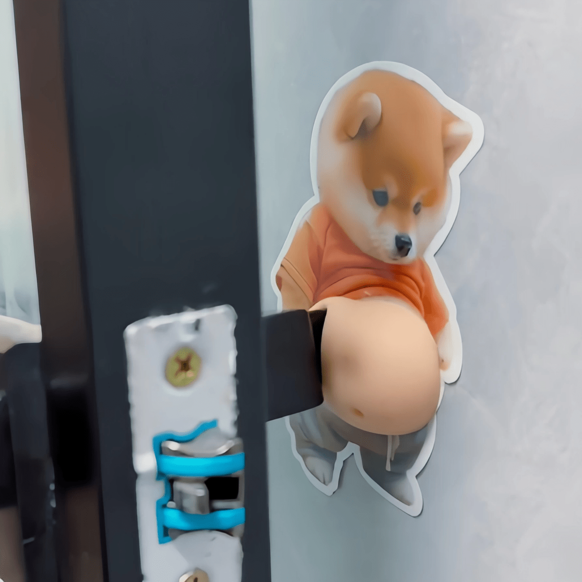 SHIBBLY Cute Shiba Silicone Sticker