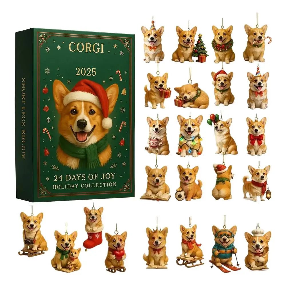 PAWCOUNT Cute Puppy Advent Calendar