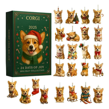 PAWCOUNT Cute Puppy Advent Calendar