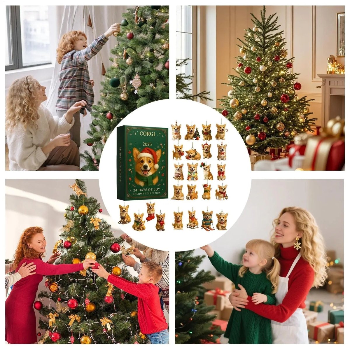 PAWCOUNT Cute Puppy Advent Calendar