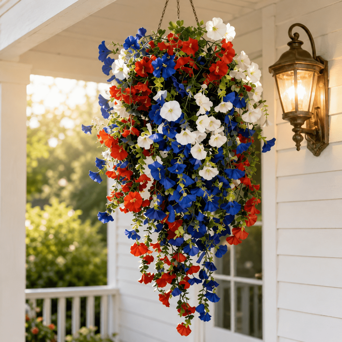 GLORYGARDEN Decorative Flower Basket