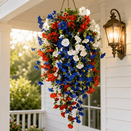 GLORYGARDEN Decorative Flower Basket