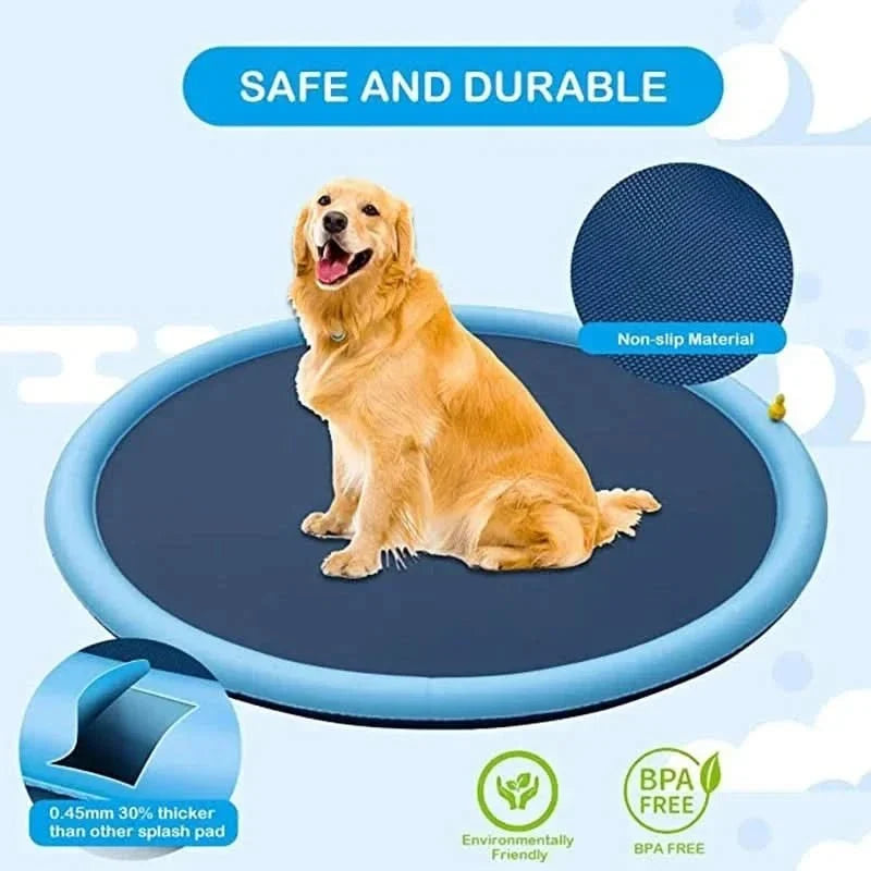 PETHYDRA SPLASH MAT Interactive Water Mat lifestyle image 3