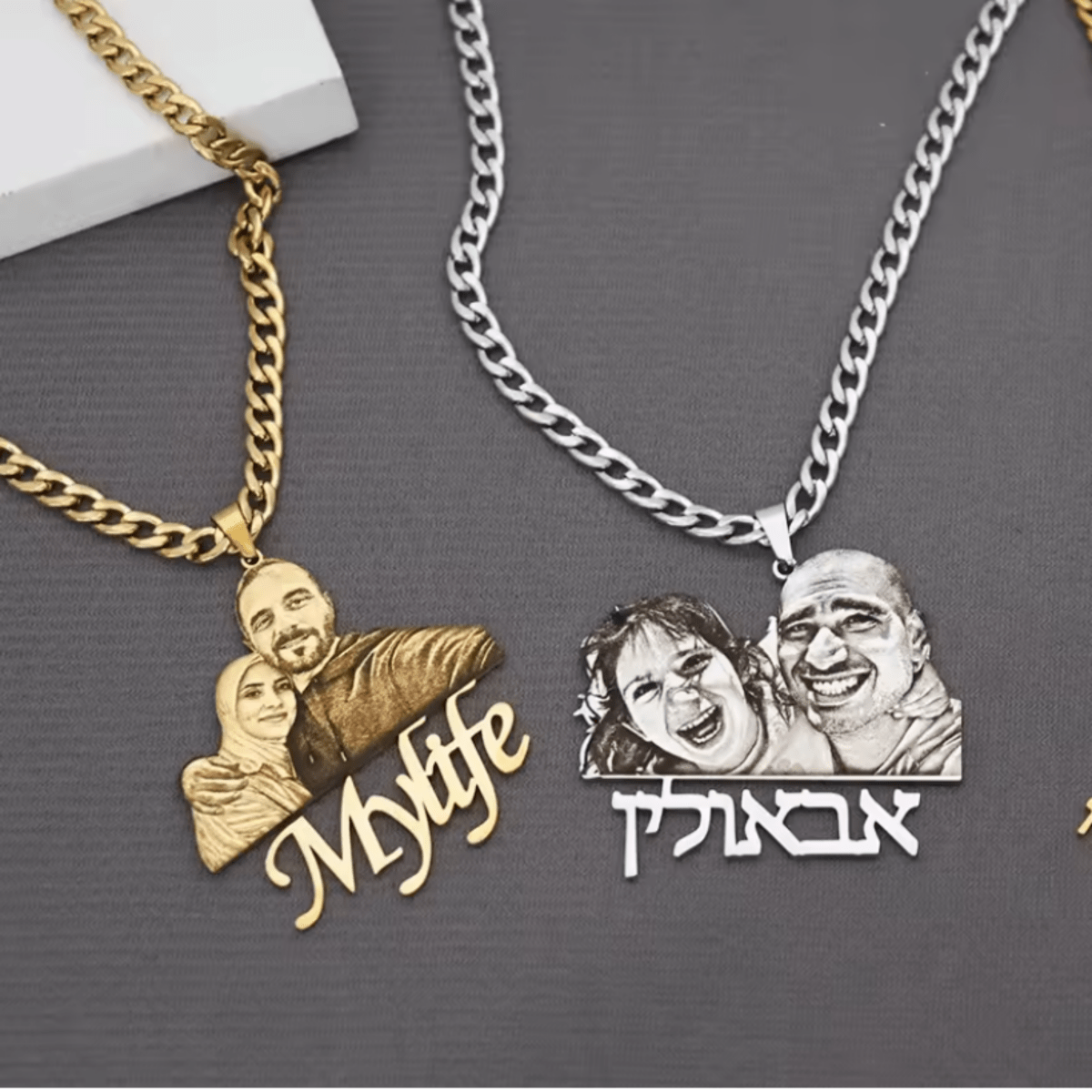 PHOTERA Stainless Steel Necklace lifestyle 3