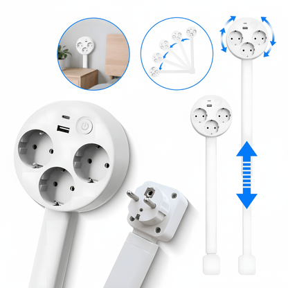 POWERREACH Extendable Power Strip