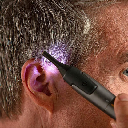 Precision Trimmer, Titanium-Coated Blade & LED Light
