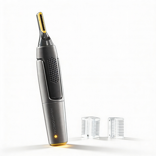 Precision Trimmer, Titanium-Coated Blade & LED Light