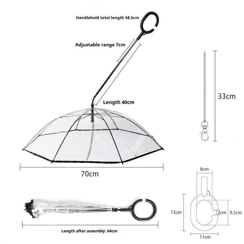 Rainguard Umbrella Transparent Umbrella