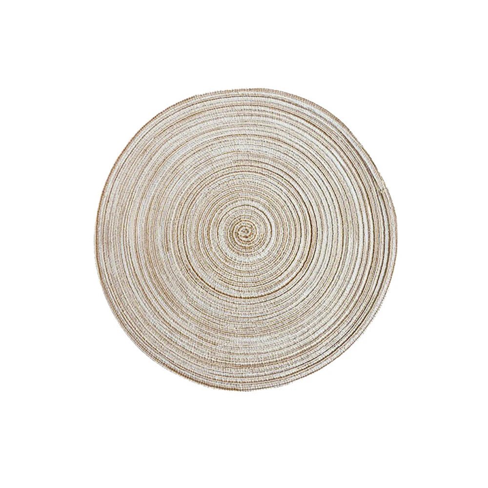 DINEROUND Ramie Coasters Set