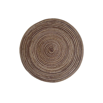 DINEROUND Ramie Coasters Set