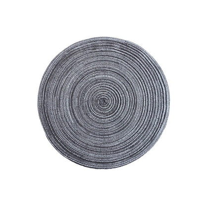 DINEROUND Ramie Coasters Set