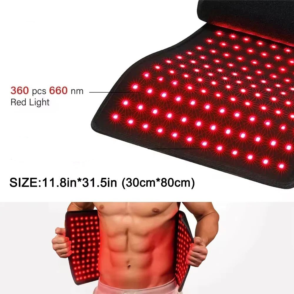 RELAXTHERM Red Light Wellness Heating Pad