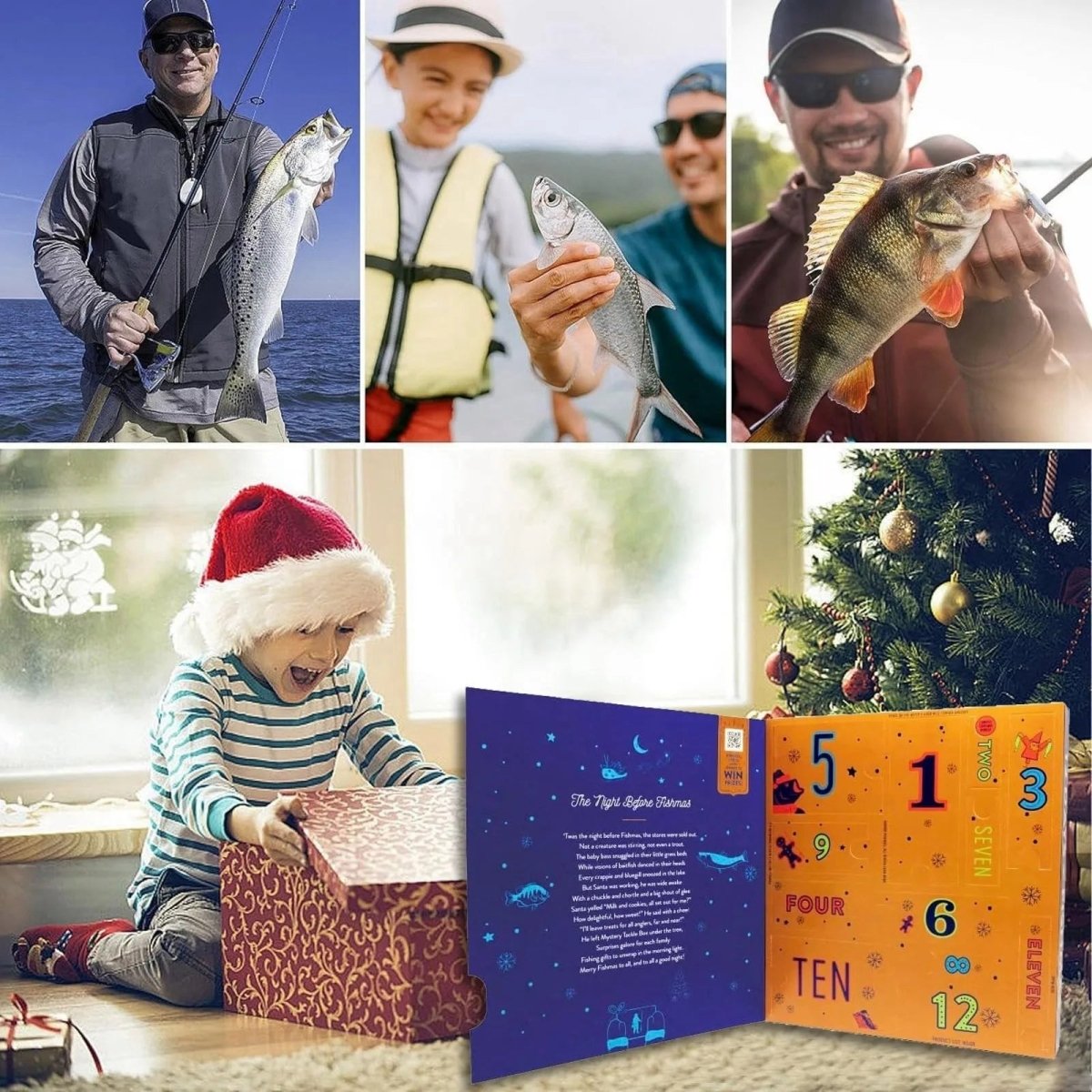TACKLBOX 2025 24-day Fishing Advent Calendar