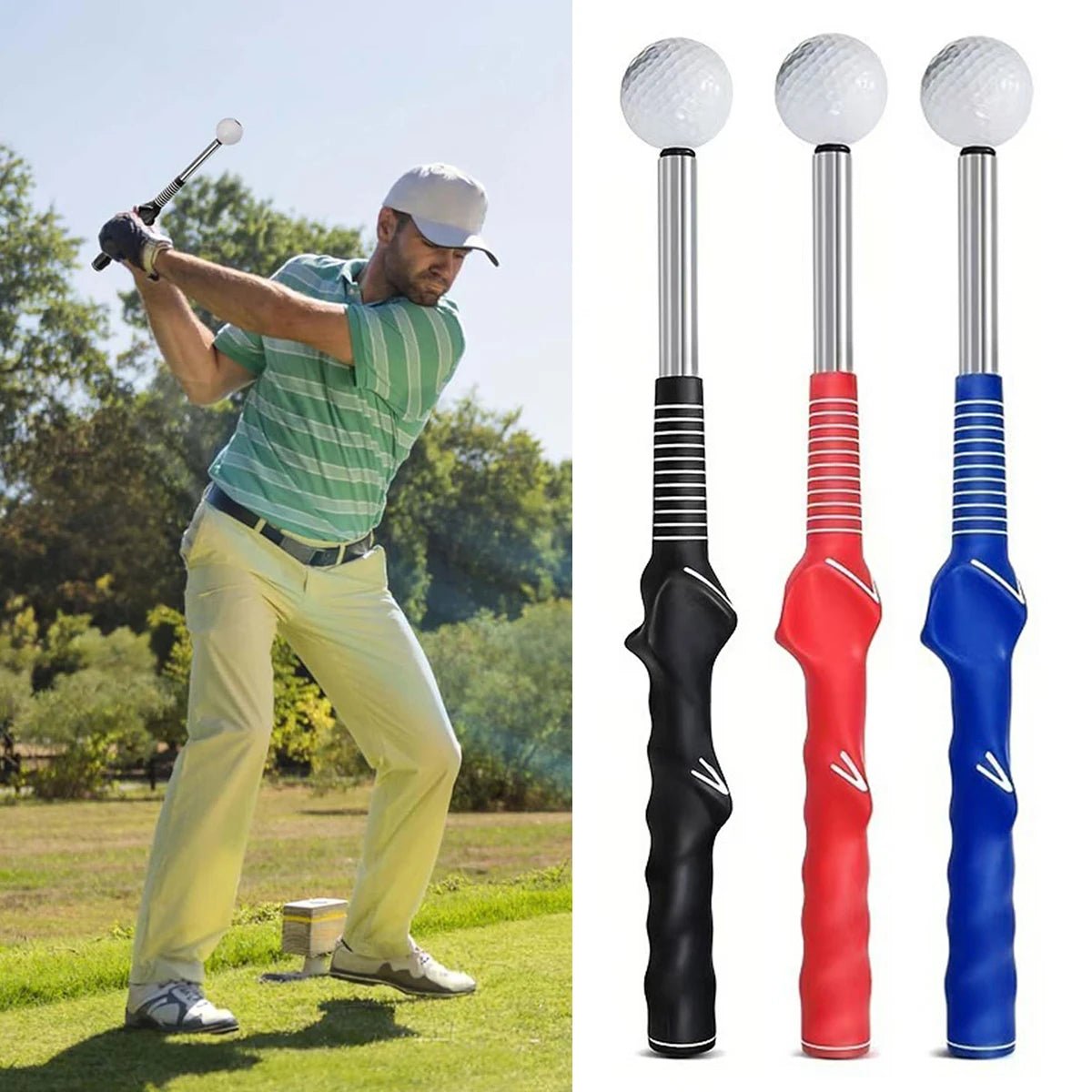 SWINGTICK Retractable Golf Swing Trainer