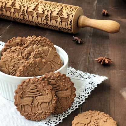PATTERNPIN Handmade Rolling Pin