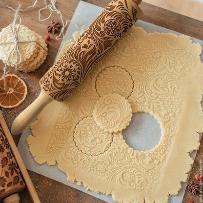 PATTERNPIN Handmade Rolling Pin