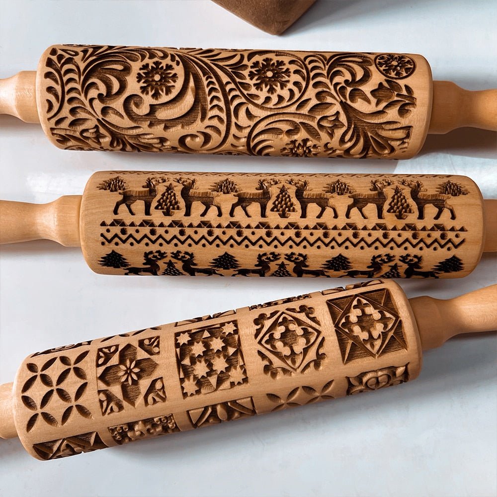 PATTERNPIN Handmade Rolling Pin