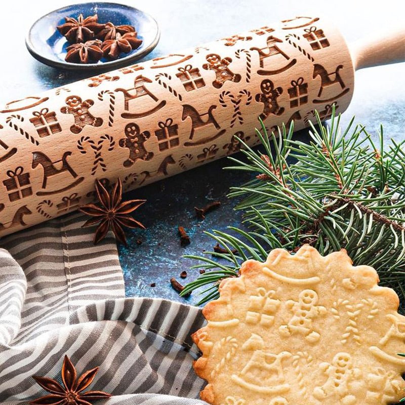 PATTERNPIN Handmade Rolling Pin