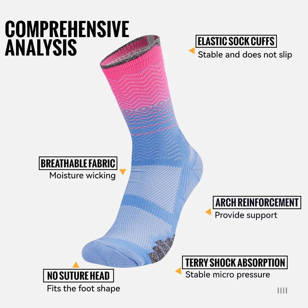 RUNVENT Breathable Padded Anti-blister Socks