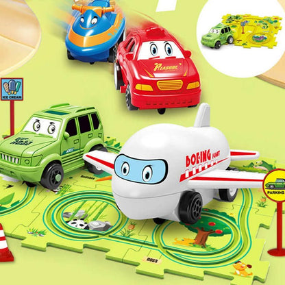 CarPuzzle Creative Race Track Puzzle