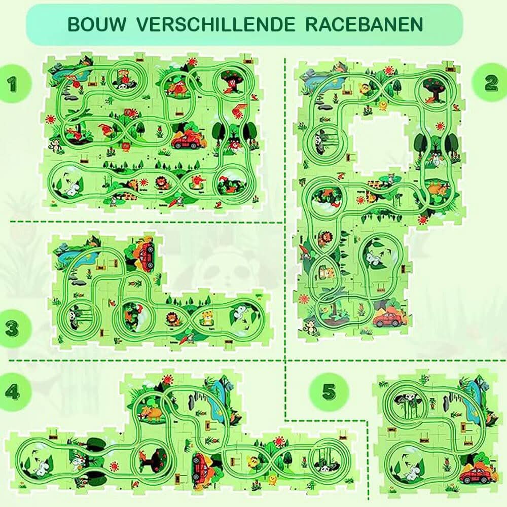 CarPuzzle Creative Race Track Puzzle