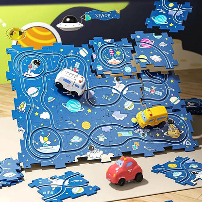 CarPuzzle Creative Race Track Puzzle