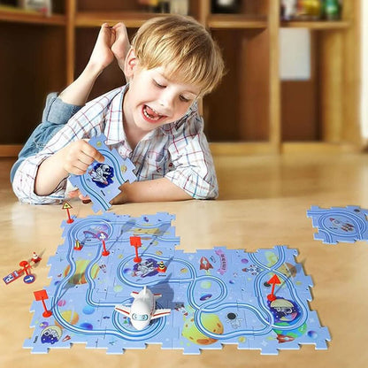 CarPuzzle Creative Race Track Puzzle