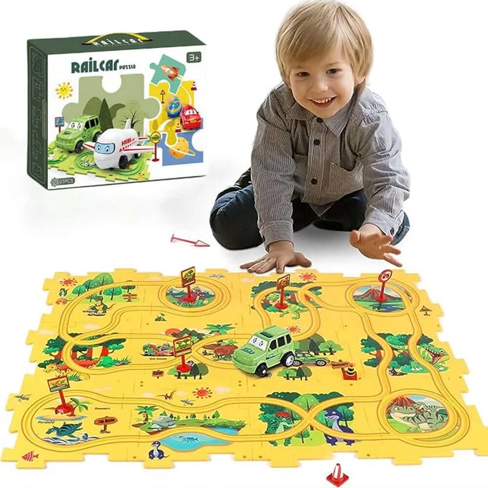 CreativeCraft Puzzle Race Track Crafts lifestyle image 3