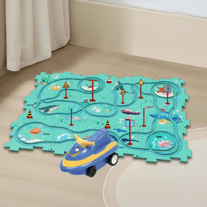 CarPuzzle Creative Race Track Puzzle