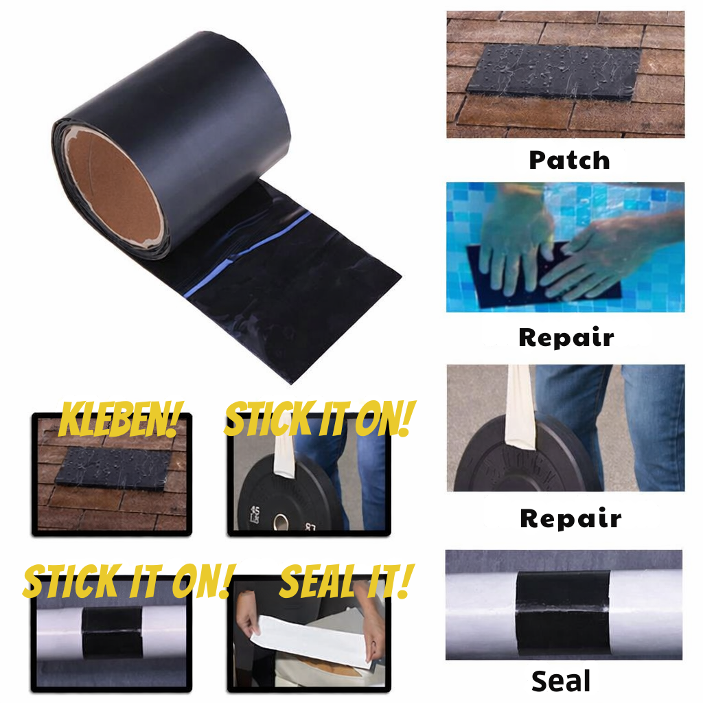 Extra-Strong Repair Tape, Instant Seal, Waterproof