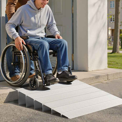 ALUACCESS Lightweight Aluminum Threshold Ramp