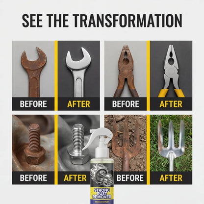 Rust Remover Spray, No Scrubbing Needed