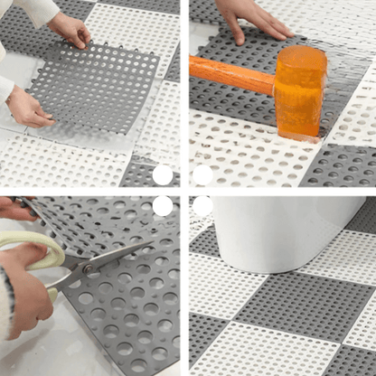 SLIPSHIELD Non-slip Bathroom Shower Mat