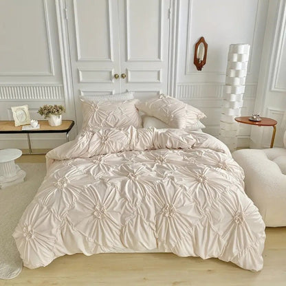 DREAMFRILL Ruffle Duvet Cover Set