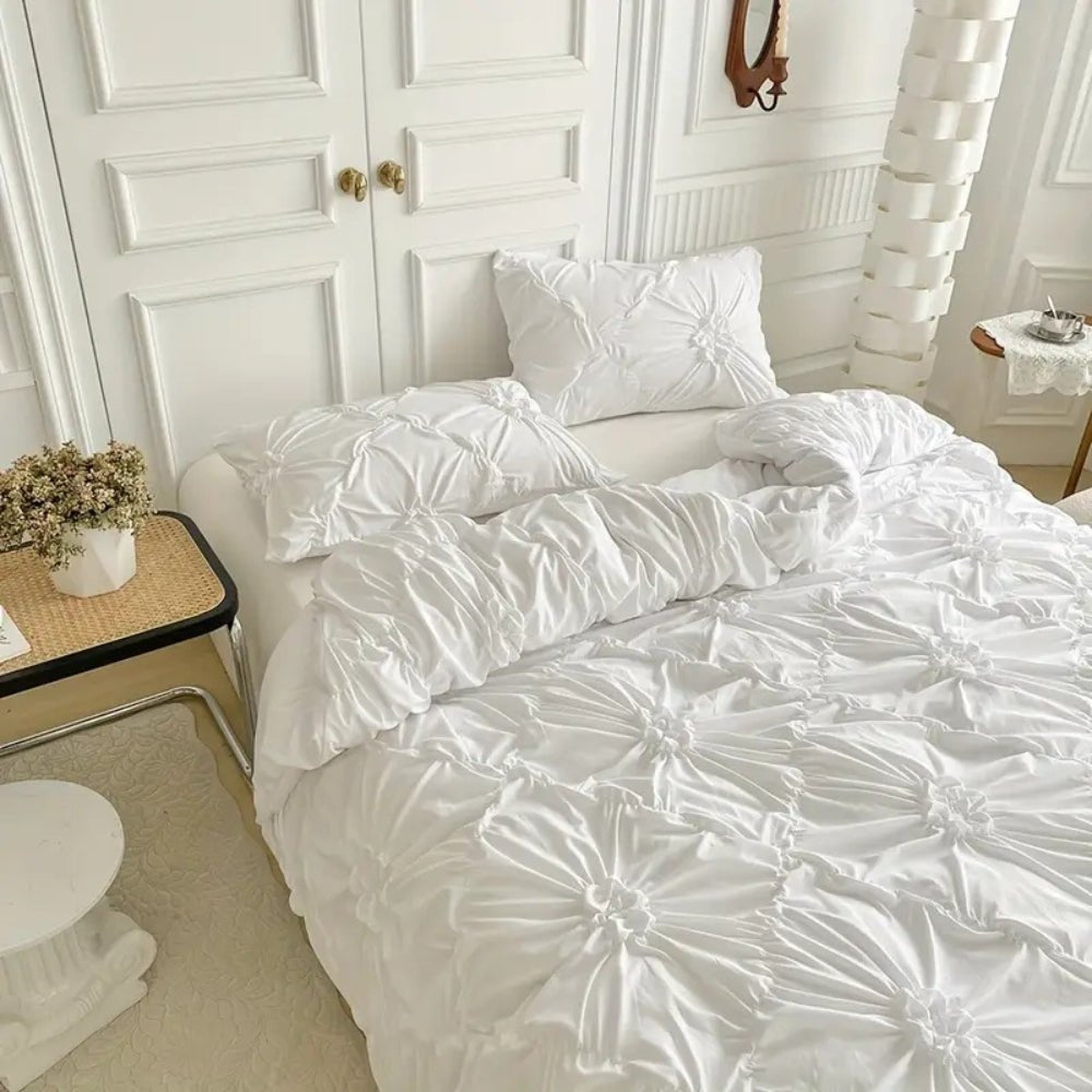 DREAMFRILL Ruffle Duvet Cover Set