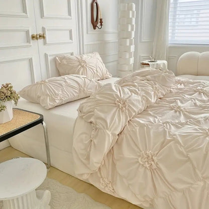 DREAMFRILL Ruffle Duvet Cover Set
