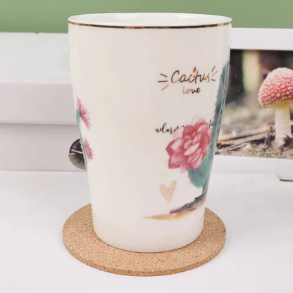 CORKORA Wooden Coasters