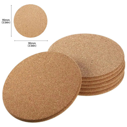 CORKORA Wooden Coasters