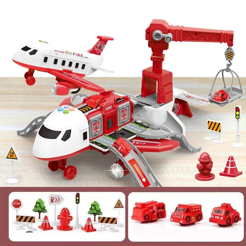SKYAUDIO Musical Deformation Stretching Airplane Toy