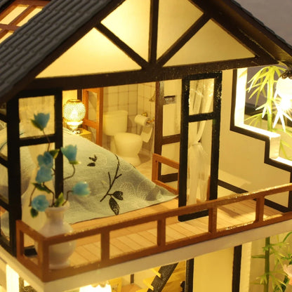 HOBBIX Mini Wooden House Kit