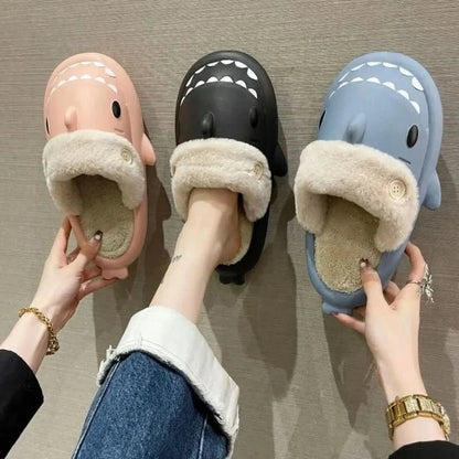 SharkySteps Playful Shark Slippers